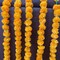 Artificial Marigold Strings, Diwali Decoration, Day of the Dead, Halloween, Marygold Flower Garland, Pooja Backdrop, Aztec Marigold Flowers